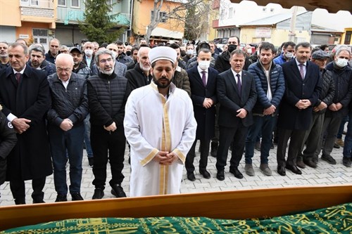 Valimiz Bayram TUNÇ'un Cenaze Namazına Katıldı